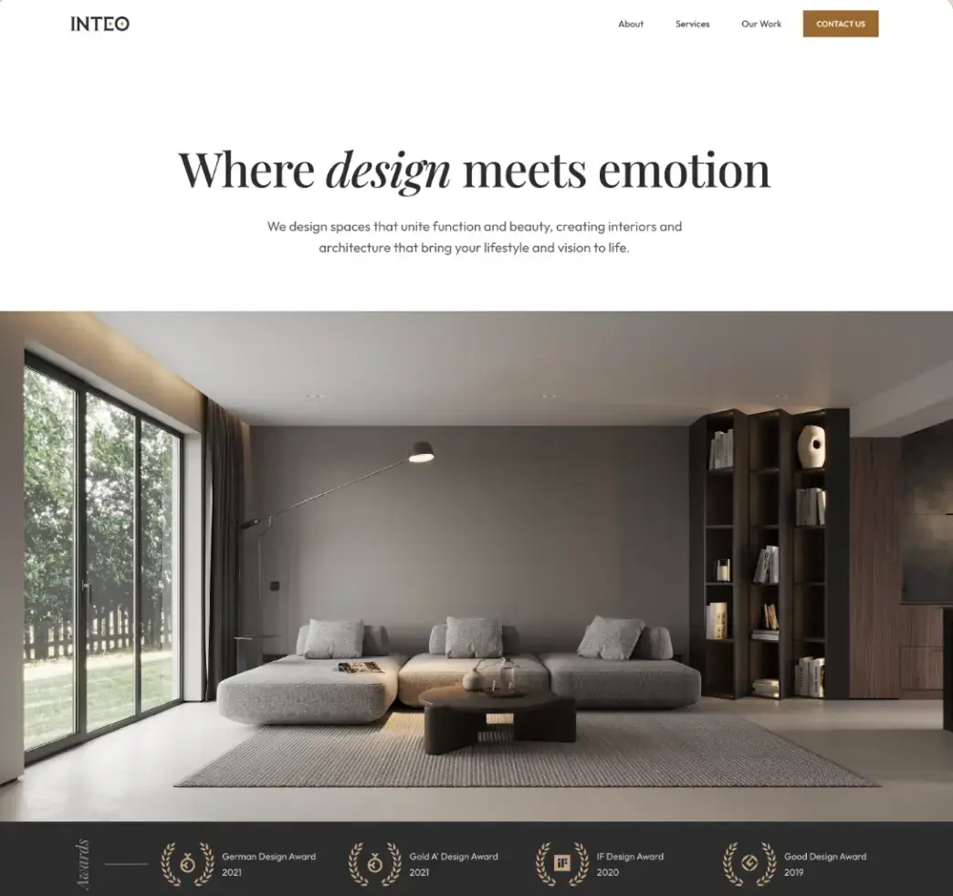 Website Interior INTEO
