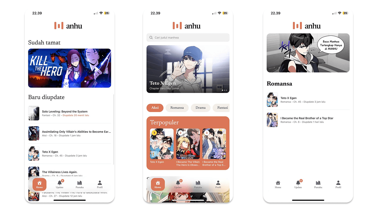 Aplikasi Baca Manhwa