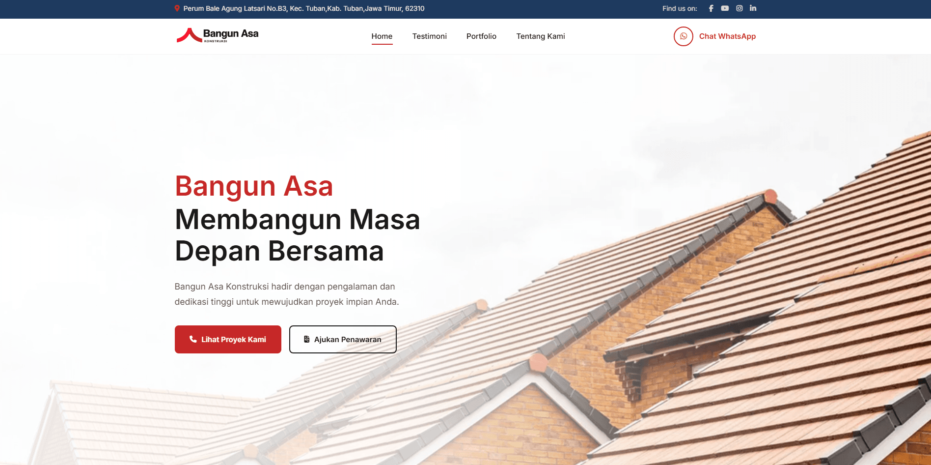 Landing Page — compeny profile