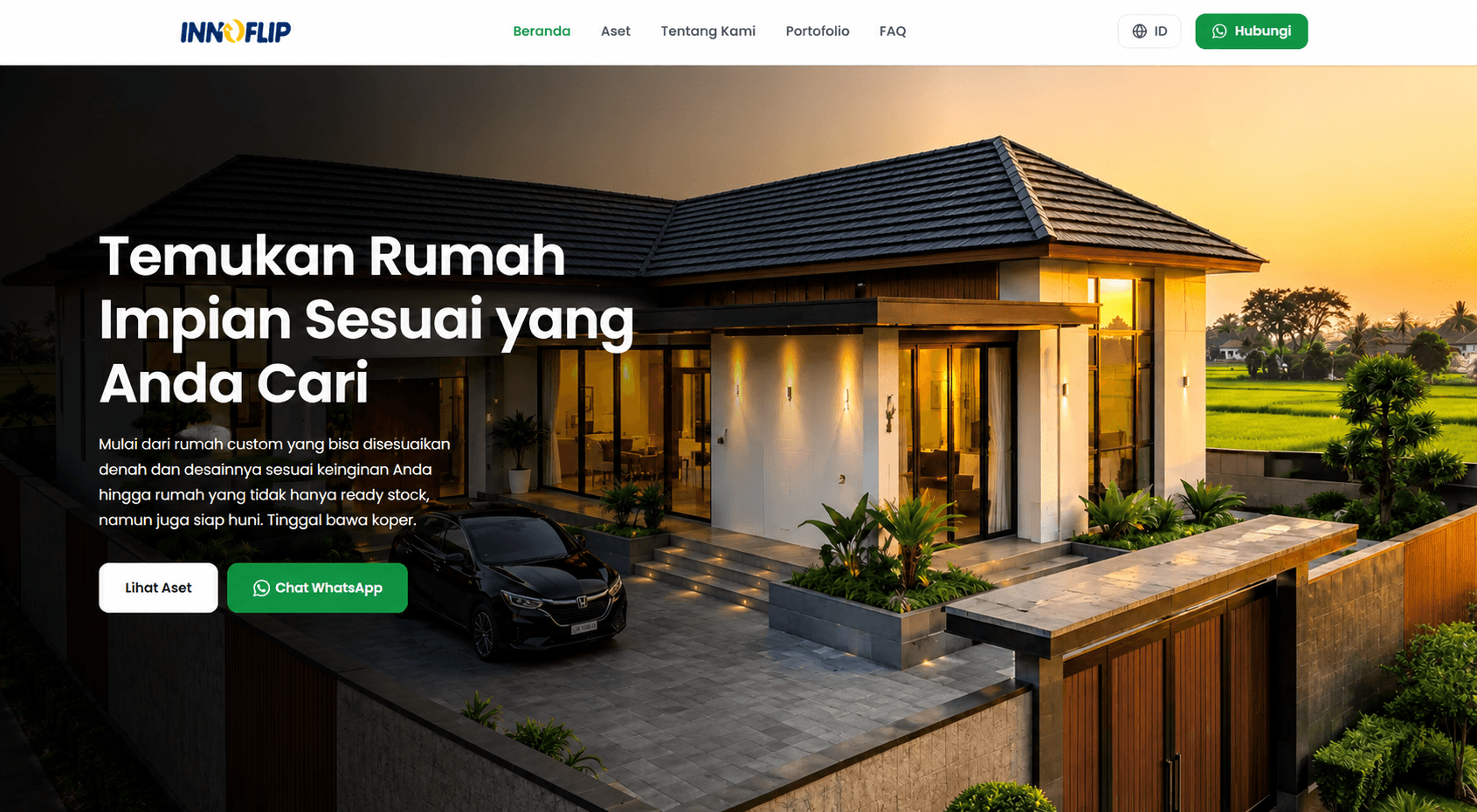 Landing Page — Properti